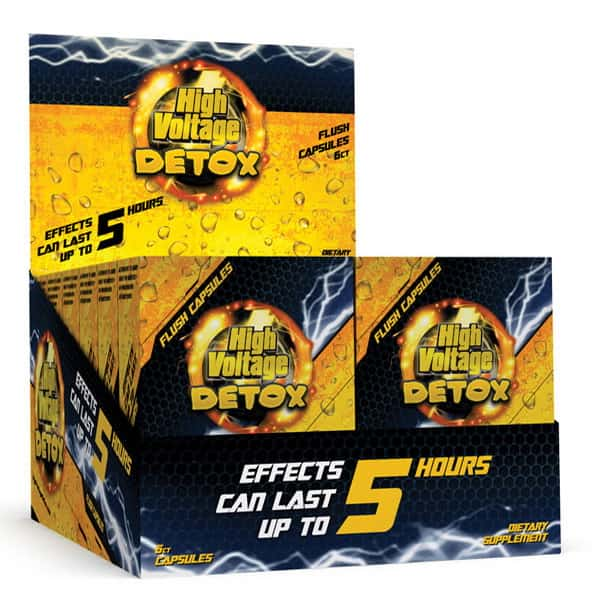 High Voltage Detox 6 Capsules 12ct at Lalaland Smoke & Vape in Lancaster and Weatherford TX